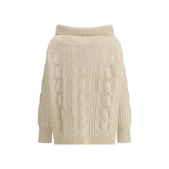 Ermanno Scervino Oversized perforated Sweater - IT38 | S