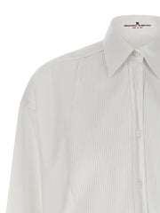 Ermanno Scervino White Cotton Blouse - IT42