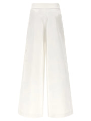 Ermanno Scervino White Cotton Casual Pants - IT42