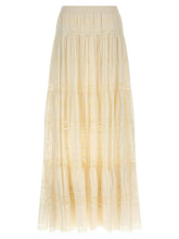 Mini Saia de Algodão Branco Ermanno Scervino