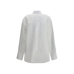 Ermanno Scervino White Ramie Shirt