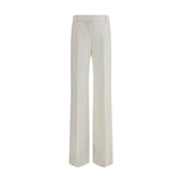 Ermanno Scervino White Viscose Casual Pants