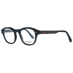 Ermenegildo Zegna Black Men Glasses Frame