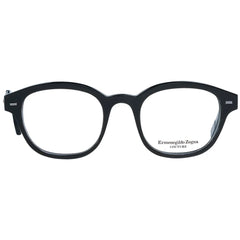 Ermenegildo Zegna Black Men Glasses Frame