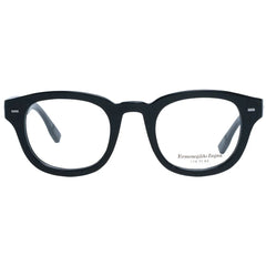 Ermenegildo Zegna Black Men Glasses Frame - Eyeglasses