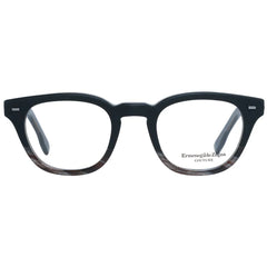 Ermenegildo Zegna Black Men Glasses Frame - Eyeglasses