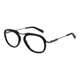 Ermenegildo Zegna Black Men Glasses Frame - Eyeglasses