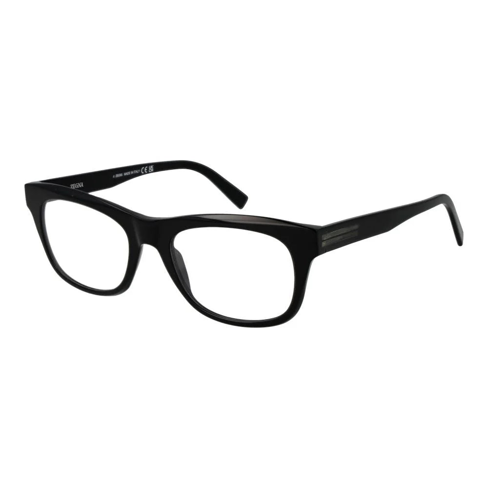 Ermenegildo Zegna Black Men Glasses Frame - Eyeglasses