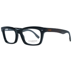 Ermenegildo Zegna Black Men Glasses Frame - Eyeglasses