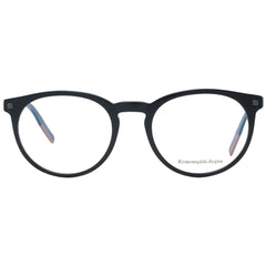 Ermenegildo Zegna Black Men Glasses Frame - Eyeglasses