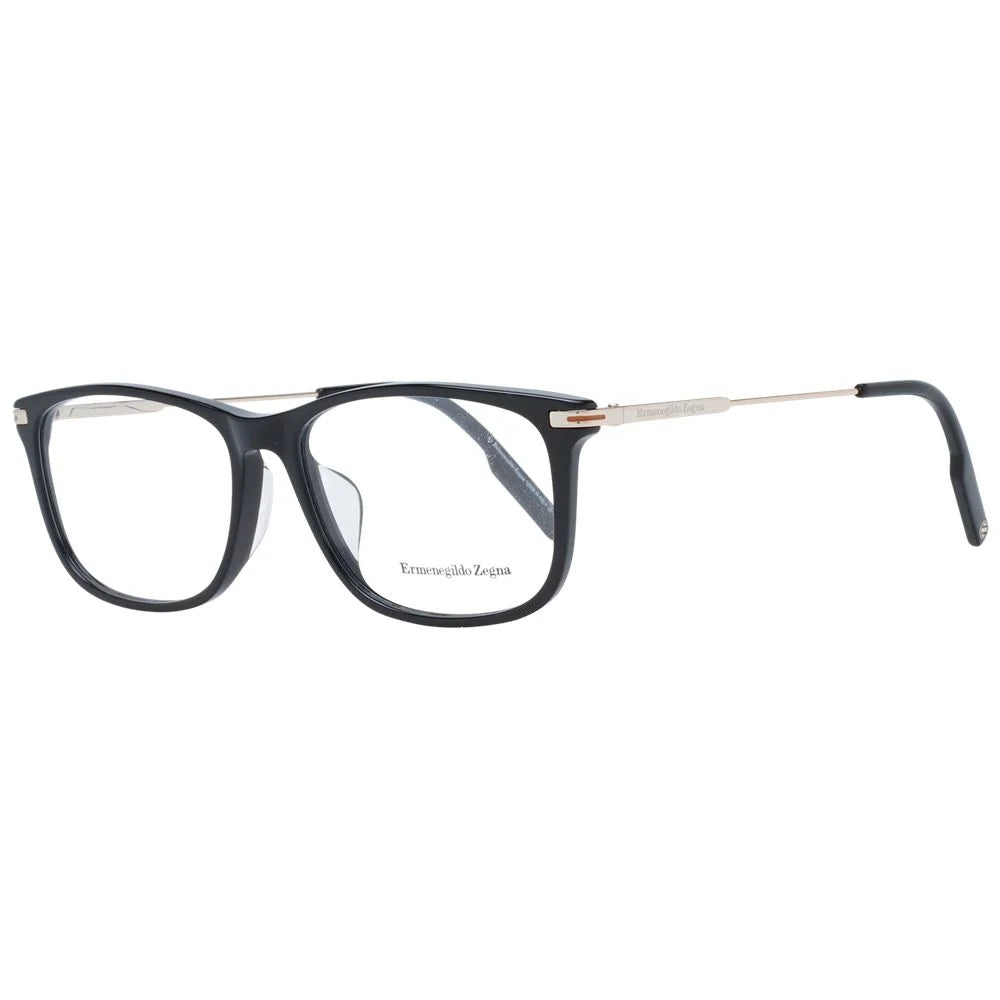 Ermenegildo Zegna Black Men Glasses Frame - Eyeglasses