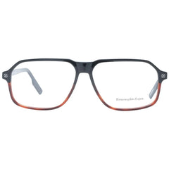 Ermenegildo Zegna Black Men Glasses Frame - Eyeglasses