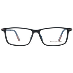 Ermenegildo Zegna Black Men Glasses Frame - Eyeglasses