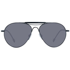 Ermenegildo Zegna Black Men Sunglass - Sunglasses