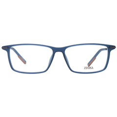 Ermenegildo Zegna Blue Men Glasses Frame - Eyeglasses