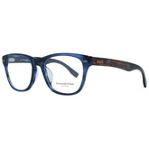 Ermenegildo Zegna Blue Men Glasses Frame - Eyeglasses