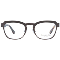 Ermenegildo Zegna Bronze Men Glasses Frame - Eyeglasses