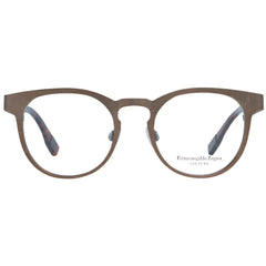 Ermenegildo Zegna Bronze Men Glasses Frame - Eyeglasses