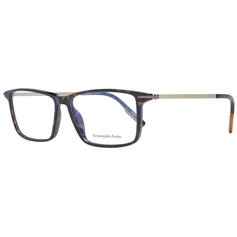 Ermenegildo Zegna Brown Men Glasses Frame - Eyeglasses