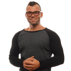 Ermenegildo Zegna Brown Men Glasses Frame - Eyeglasses