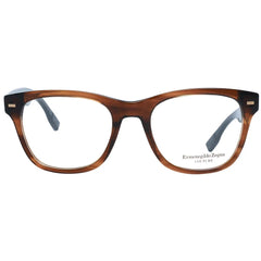 Ermenegildo Zegna Brown Men Glasses Frame - Eyeglasses