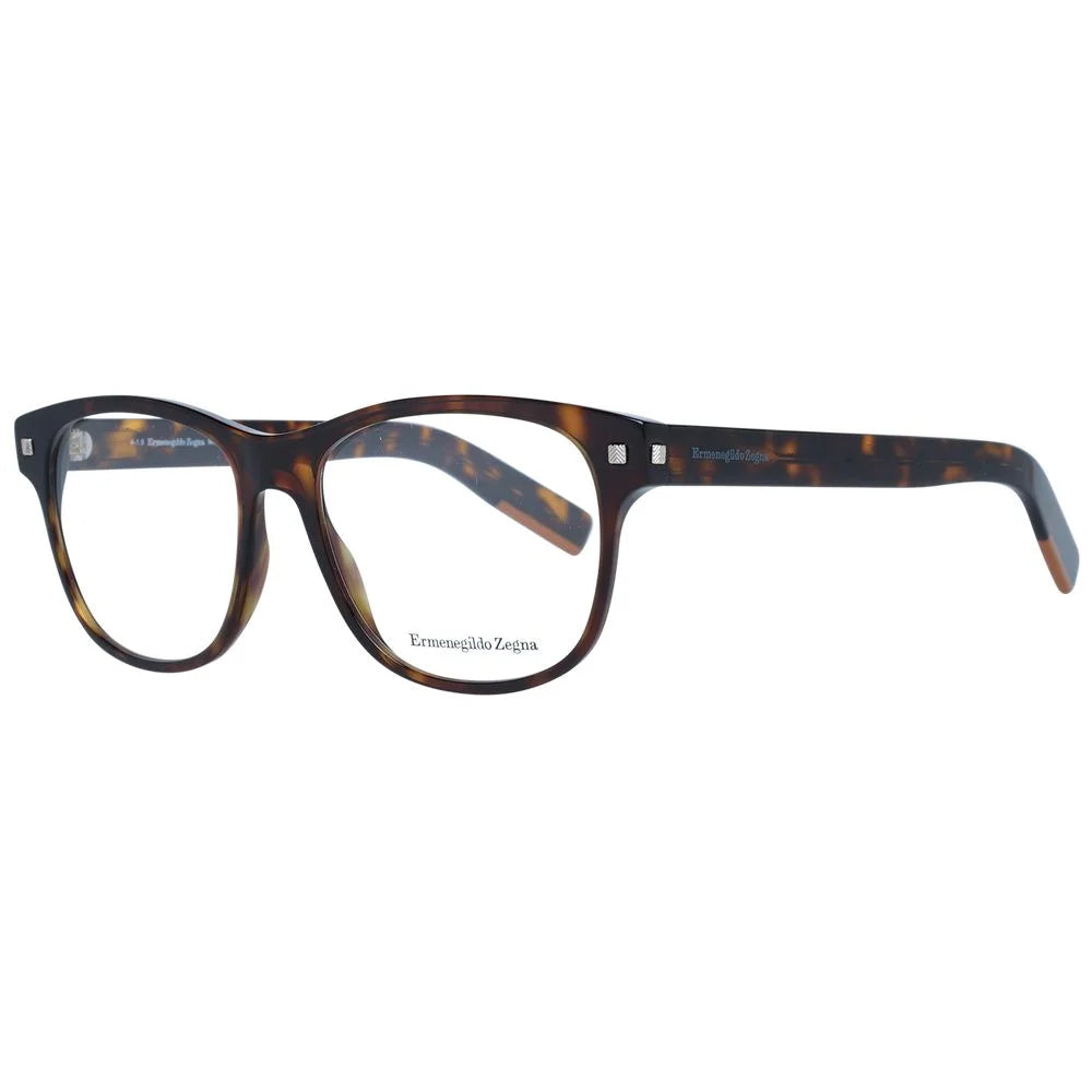 Ermenegildo Zegna Brown Men Glasses Frame - Eyeglasses