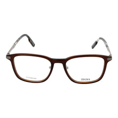 Ermenegildo Zegna Brown Men Glasses Frame - Eyeglasses