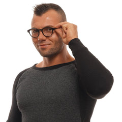 Ermenegildo Zegna Brown Men Glasses Frame - Eyeglasses