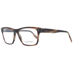Ermenegildo Zegna Brown Men Glasses Frame - Eyeglasses