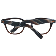 Ermenegildo Zegna Brown Men Glasses Frame - Eyeglasses