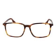 Ermenegildo Zegna Brown Unisex Glasses Frame - Eyeglasses