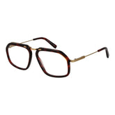 Ermenegildo Zegna Burgundy Men Glasses Frame - Eyeglasses