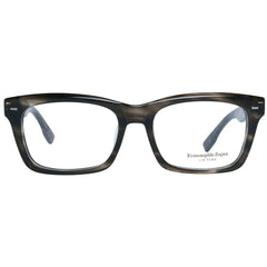 Ermenegildo Zegna Gray Men Glasses Frame