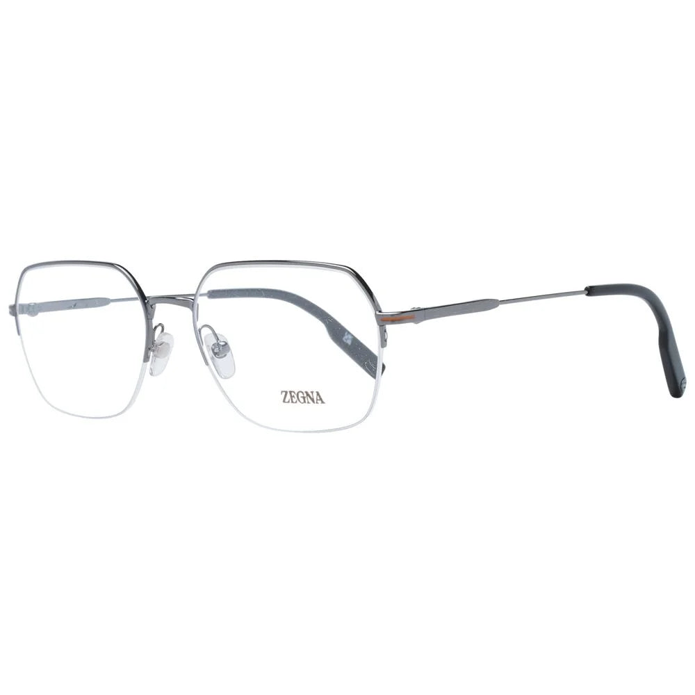Ermenegildo Zegna Gray Men Glasses Frame - Eyeglasses