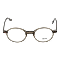 Ermenegildo Zegna Gray Men Glasses Frame - Eyeglasses
