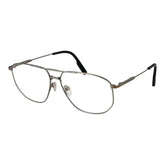 Ermenegildo Zegna Silver Men Glasses Frame - Eyeglasses