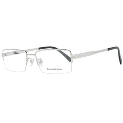 Ermenegildo Zegna Silver Titanium Glasses (Frames)