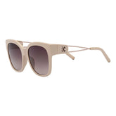 Escada Beige Metal Sunglasses - Sunglasses