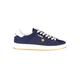 Esercito 1659 Blue Leather Men Sneaker - Sneakers