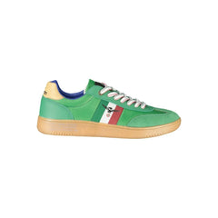 Esercito 1659 Green Leather Men Sneaker - Sneakers