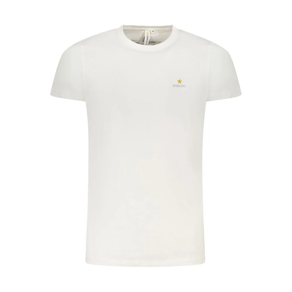 Esercito 1659 White Cotton T-Shirt - T-Shirts