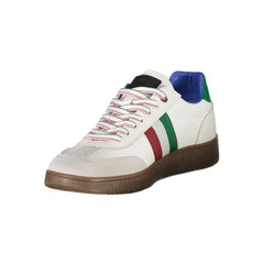 Esercito 1659 White Leather Men Sneaker - Sneakers