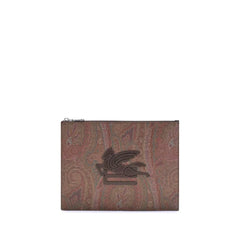 Etro Arnica Pouch with Pegaso - Clutch Bags
