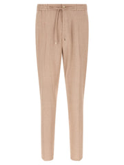Etro Beige Linen Joggers (Workout Pants)