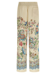 Etro Beige Polyester Casual Pants