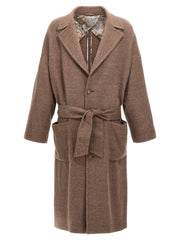 Etro Beige Wool Coat - IT46 | S