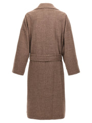 Etro Beige Wool Coat - IT46 | S