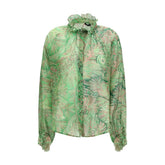 Etro Bicolor Silk Pattern Shirt - IT40 | M