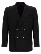 Etro Black Virgin Wool Blazer