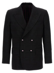 Etro Black Virgin Wool Blazer